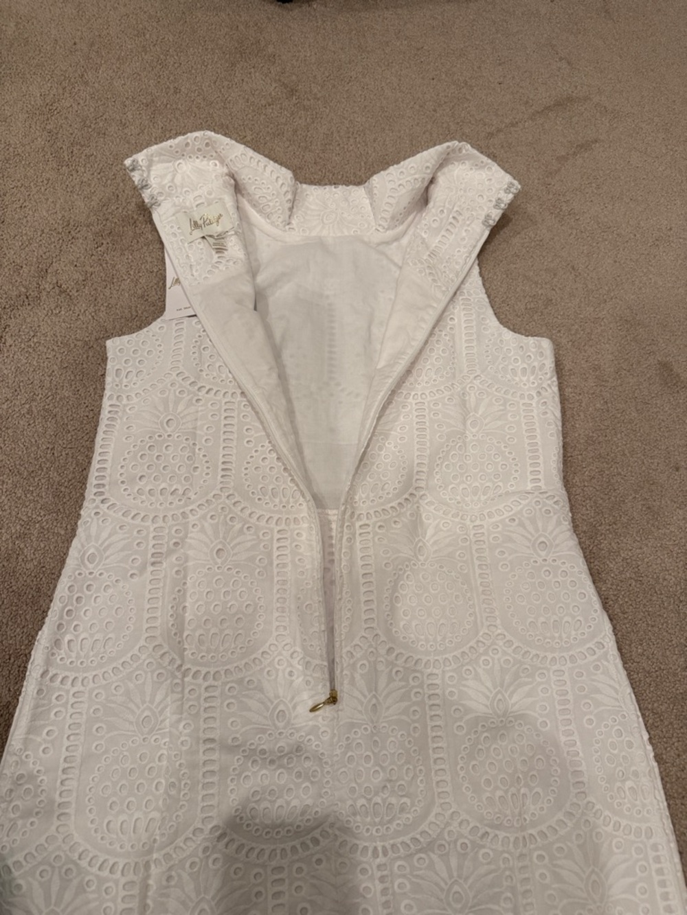 Lilly Pulitzer Women’s “Zander Sleeveless Romper” - Picture 9 of 10